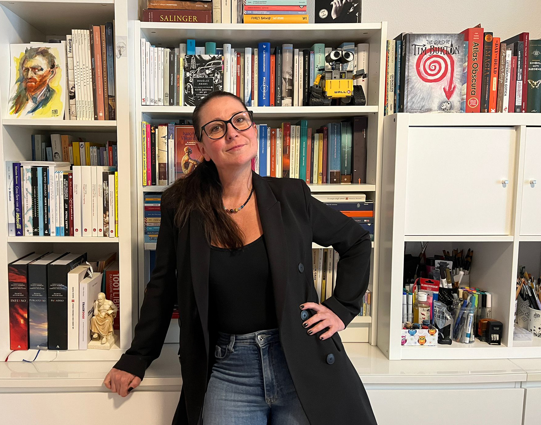 La pittrice nerd innamorata dell'Intelligenza artificiale. «Anche il coding è arte, l'algoritmo ha cambiato il mio lavoro»